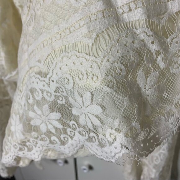 Dolce Vita Cold Shoulder Lace Mini Dress - Picture 5 of 16